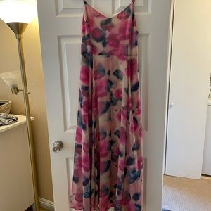 Rachel Roy Pink Maxi Dress, Size 6